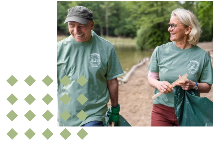 Tax calc, couple walking image